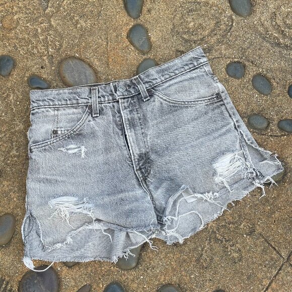 Levi's 517 Orange Tab Grey Distressed - Picture 1 of 5